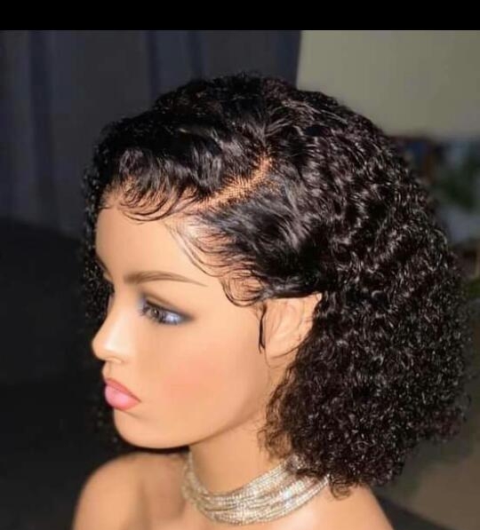Frontal pixie cut wig Grade 10a ¢350