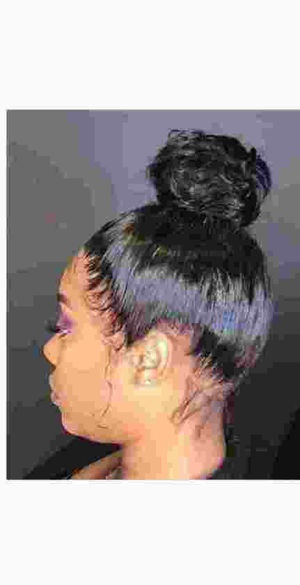 360 frontal plus Peruvian hair  wig 8"¢400 & 10" ¢480